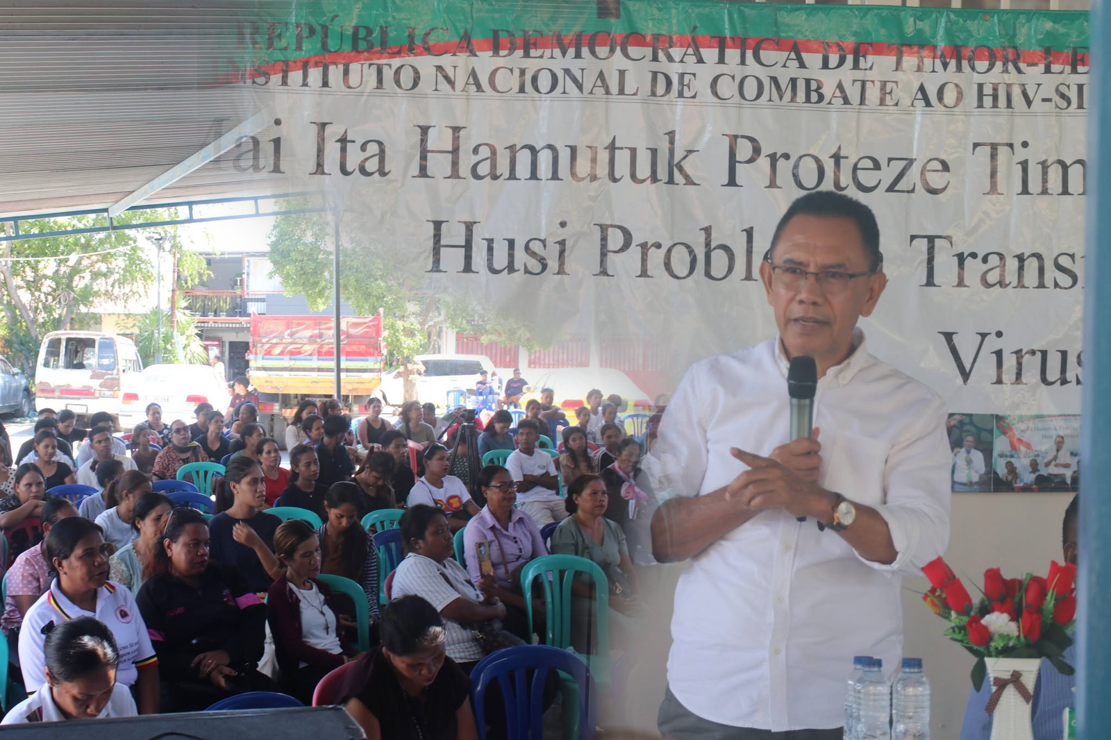 INCSIDA,IP Sosializa Informasaun HIV-SIDA ba Komunidade Suku Comoro