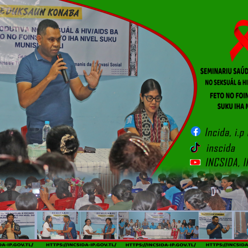Seminariu Saúde reprodutiva no seksuál & HIV-SIDA ba Labarik feto no Foinsa’e feto Nivel Suku iha Municipio Dili